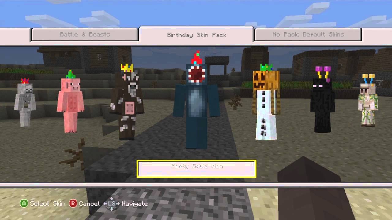 minecraft ps3 skin pack 1 free download